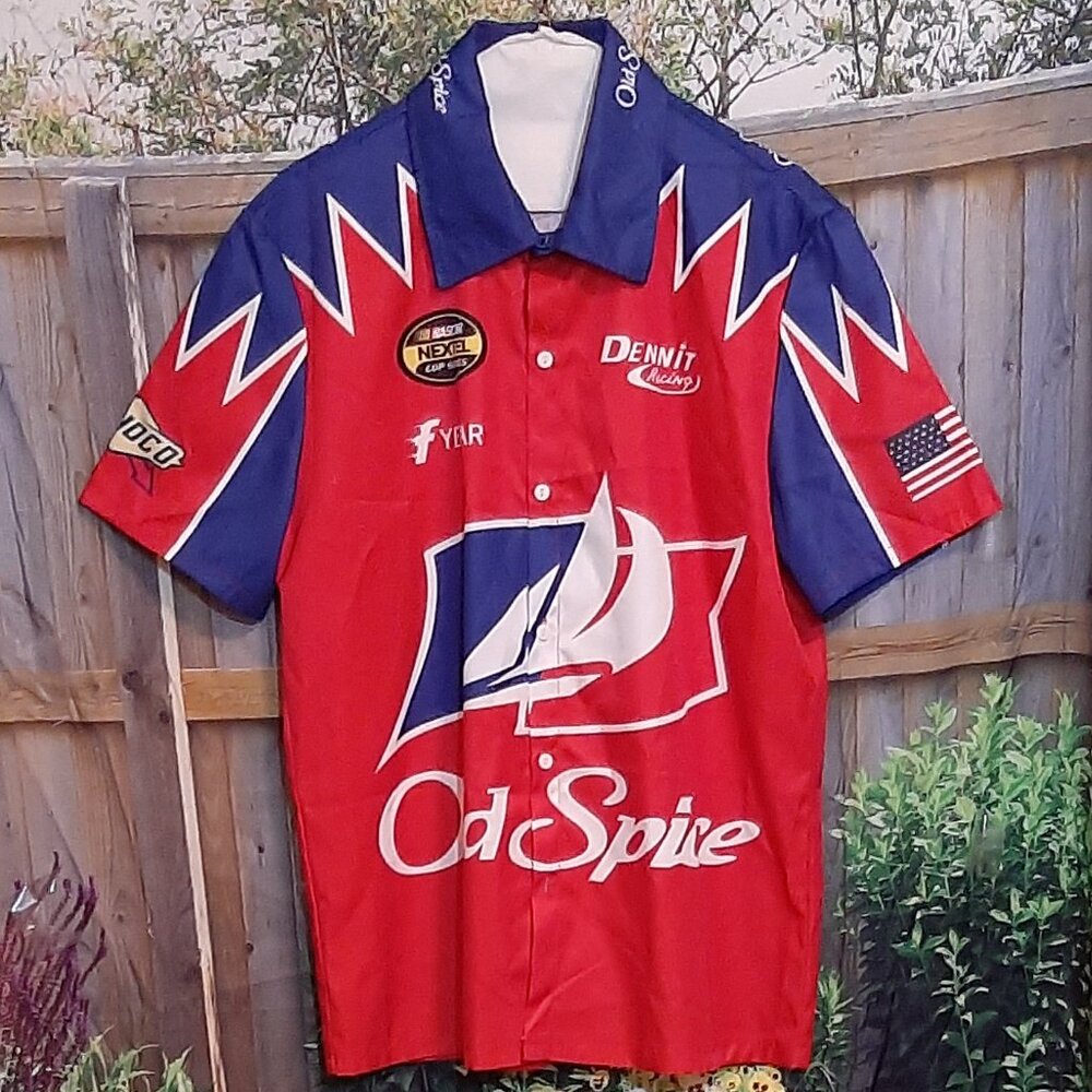 Cal Haughton Jr  Talladega Nights Shirt w/ Cap, Medium